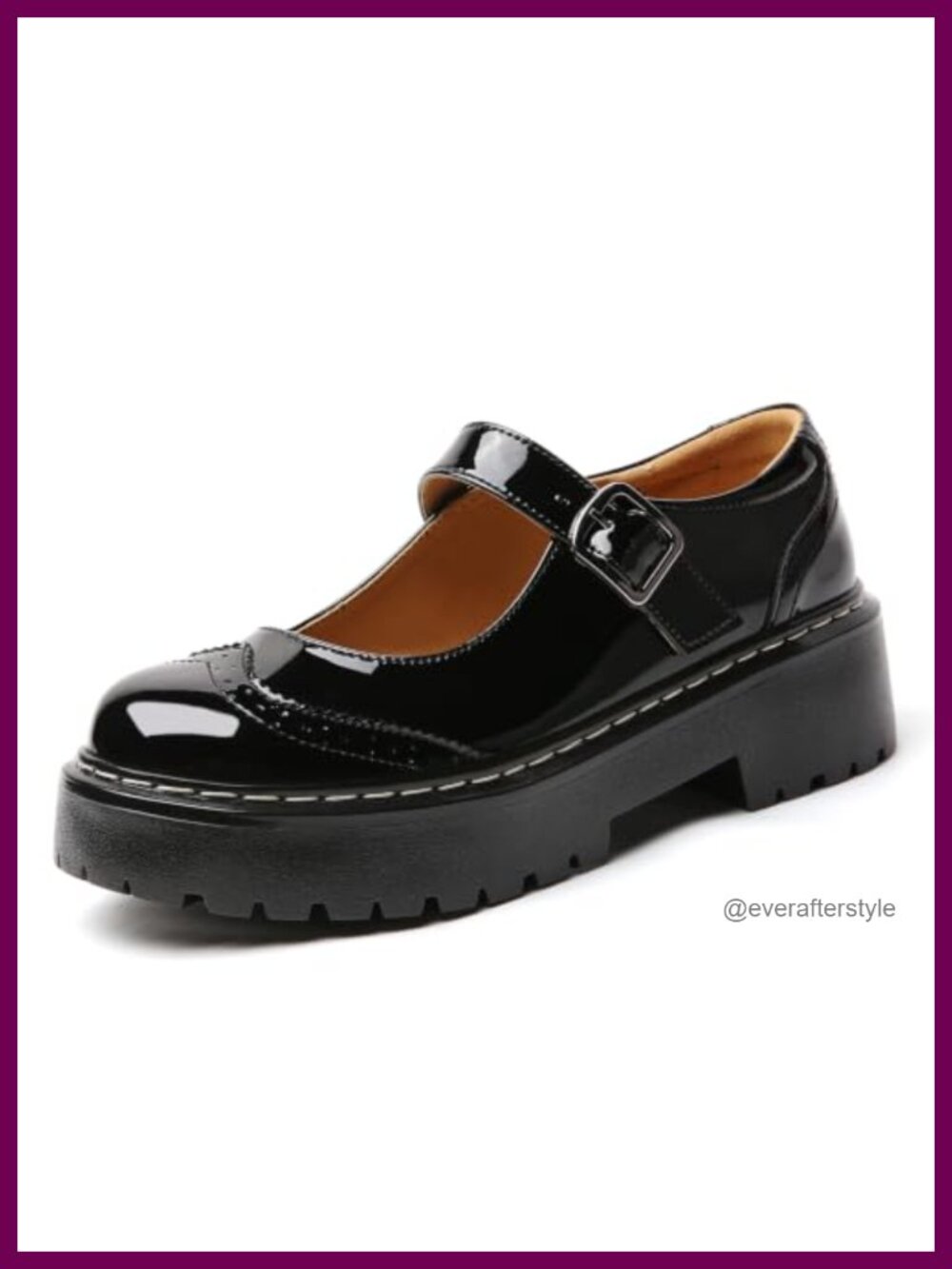 Women's Platform Mary Jane Shoes Chunky Non Slip Work